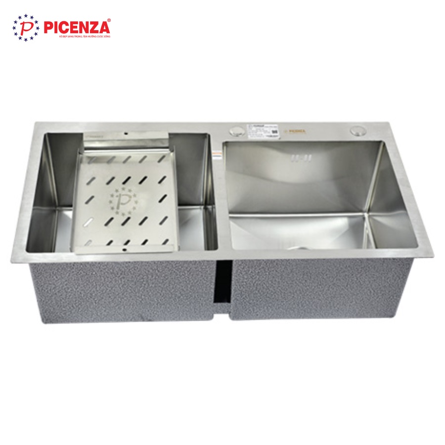 Chậu bếp inox 304 82x45 cm Picenza HM 8245 - 615 