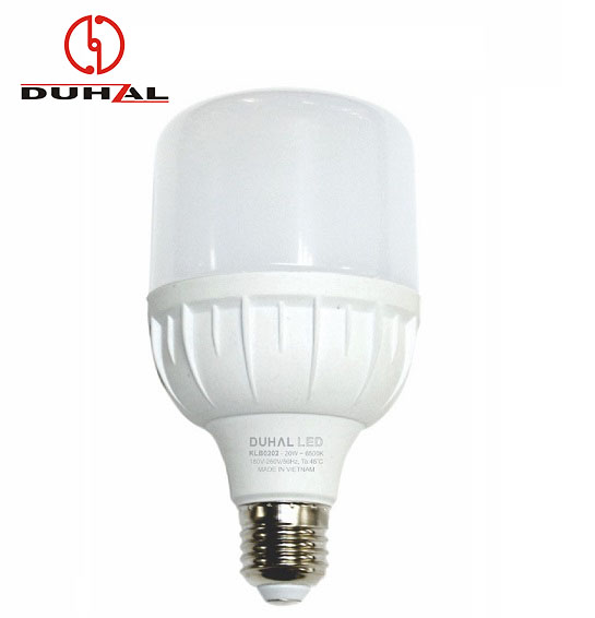 Bóng LED trụ 20W Duhal KLB0202